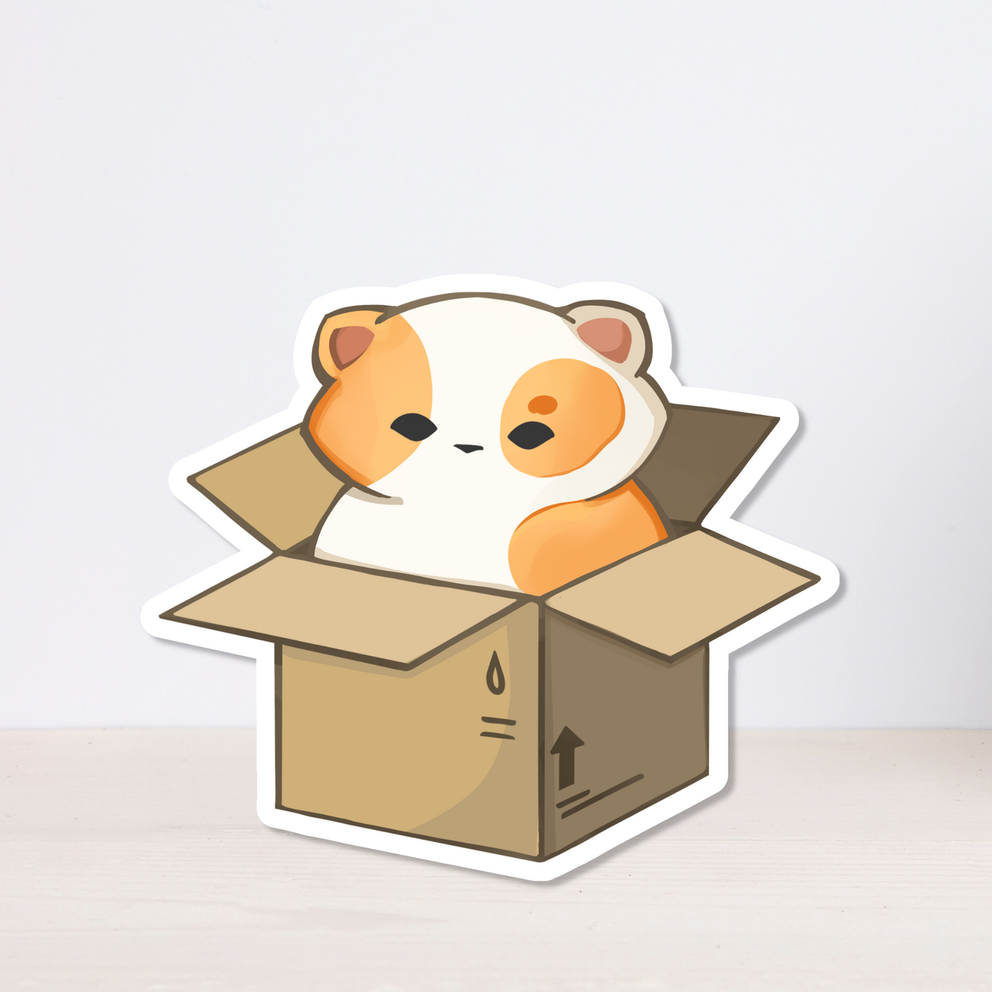Box Kitty - Vinyl Sticker