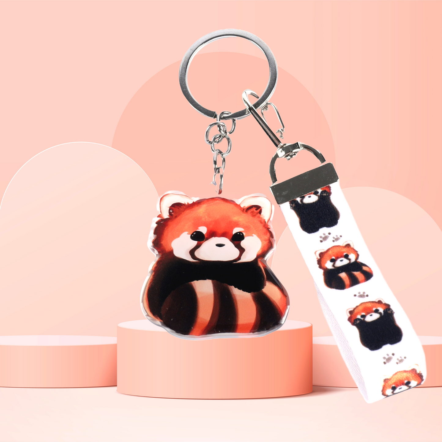 Red Panda - Keychain