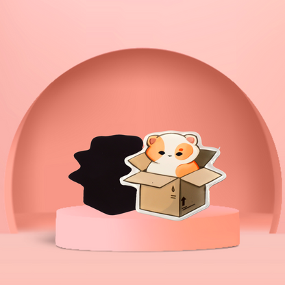 Box Kitty - Magnet